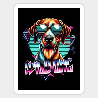 Wild One Pointer Dog Magnet